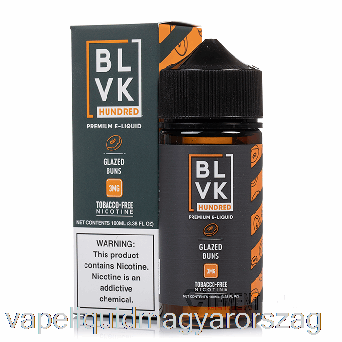 Mázas Zsemle - Blvk - 100ml 3mg Vape Folyadék